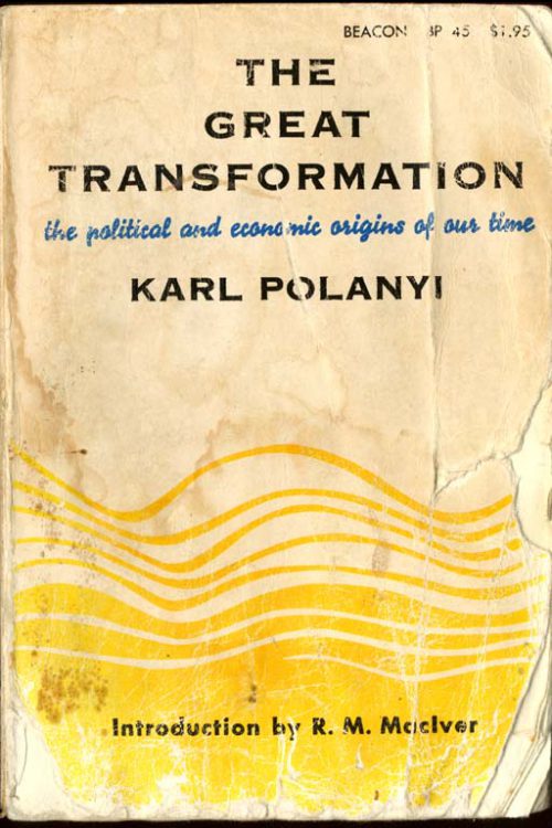 La Gran Transformación” de Karl Polanyi – La nuestra tierra